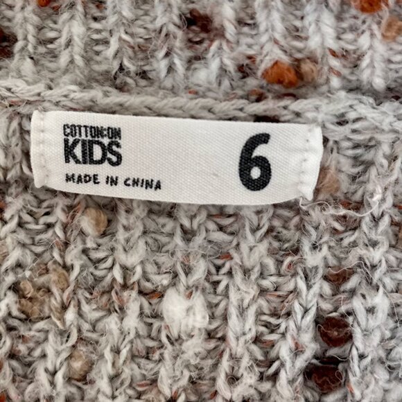 Cotton On Kids Cable Knit Cardigan Sweater - Picture 6 of 7